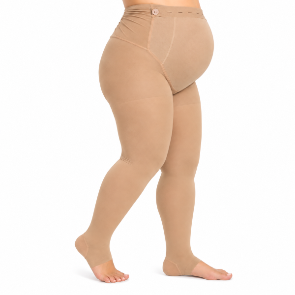 Ciorapi compresivi Zenifique pentru gravide, bej, 15–20 mmHg